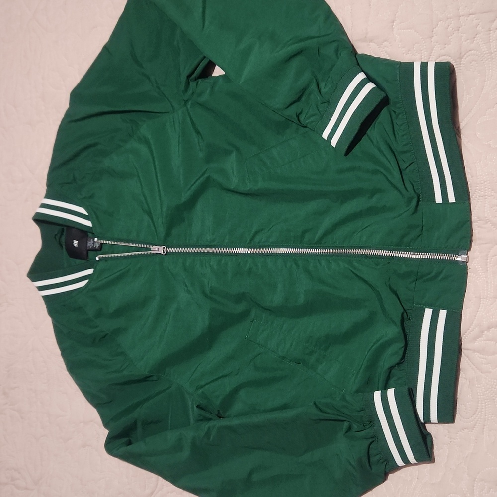 H&M Bomber Jacket Green